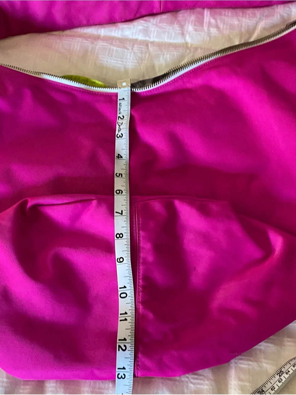 Lululemon Athletica Pink Shoulder Bag Nylon Polyester Zip pockets Sport Fitness